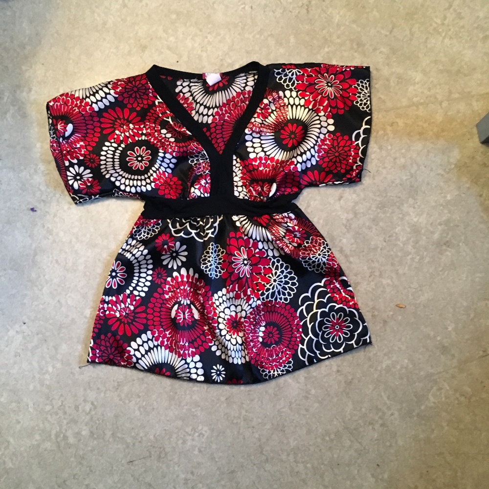 Red Flower Shirt
